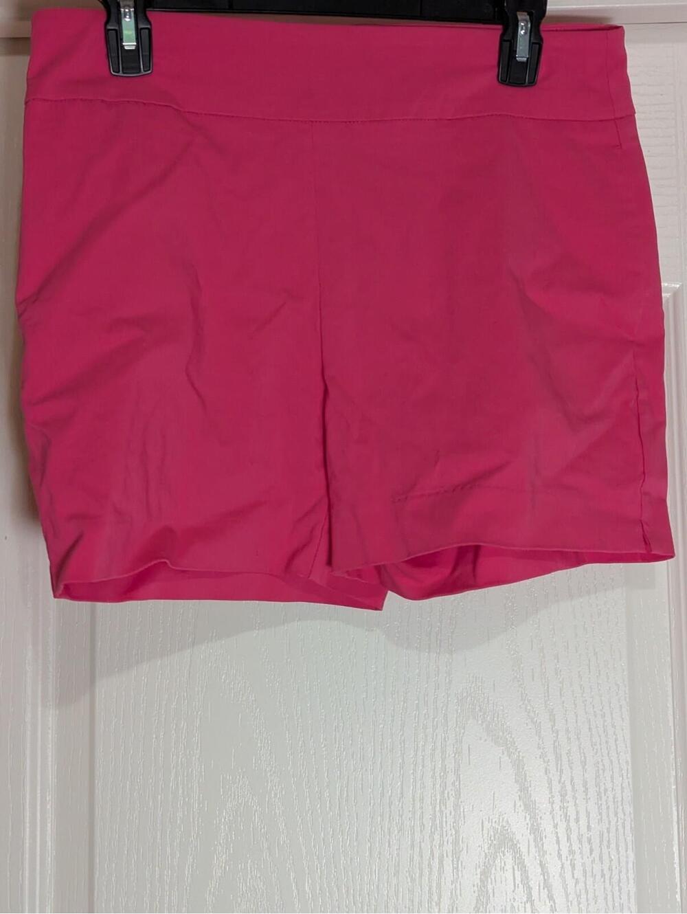 Women's Eric Casual Hot Pink Pull On Shorts NWT Medium Clean Girl